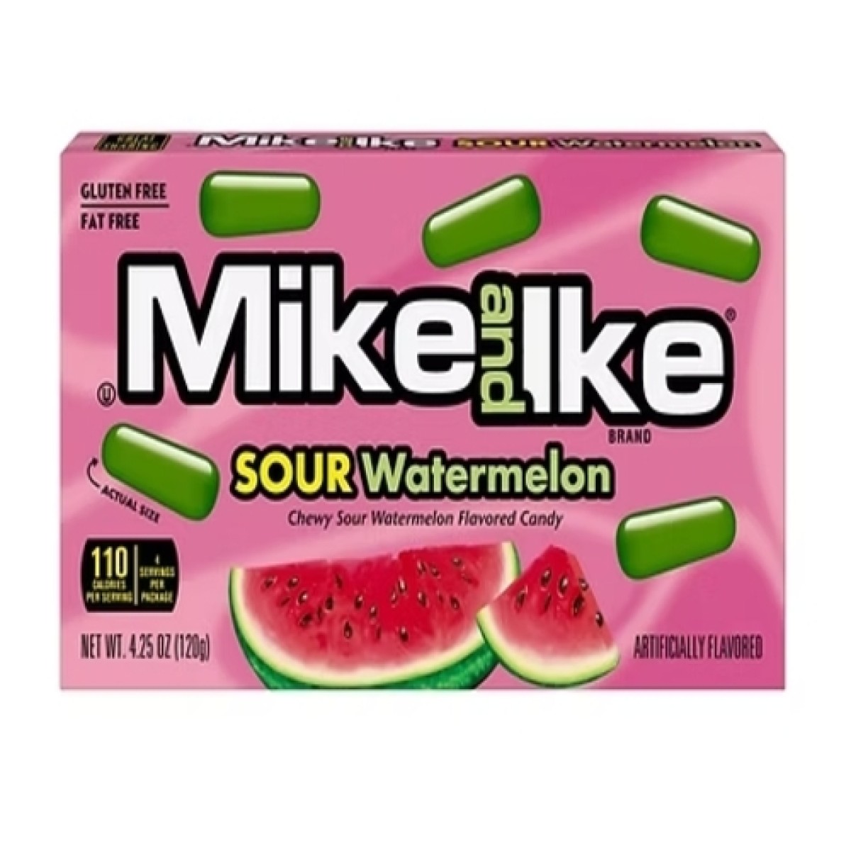 Mike and ike watermeloen 120g